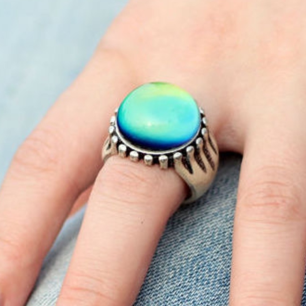 Bringing the back 70's  Bohemian Quality Mood Ring 9